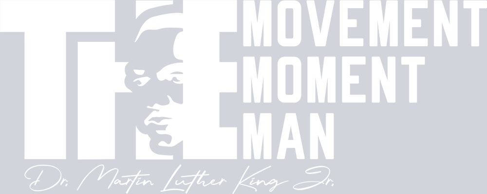 Martin Luther King Mlk The Movement The Moment The Man White - STK04130