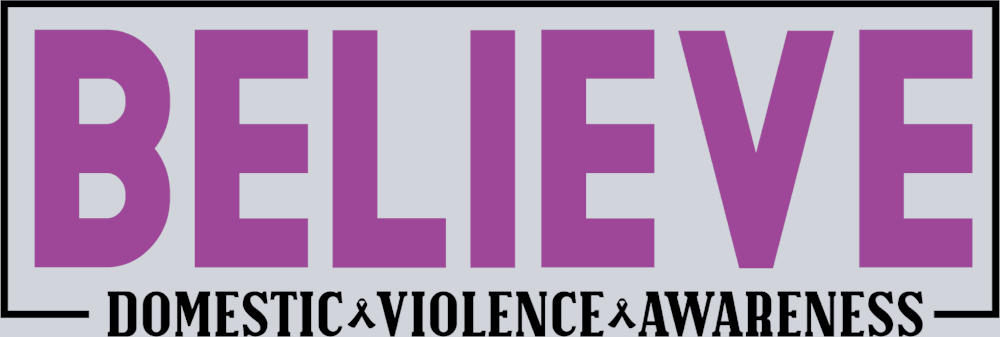 believe domestic violence awareness 4 - STK07405