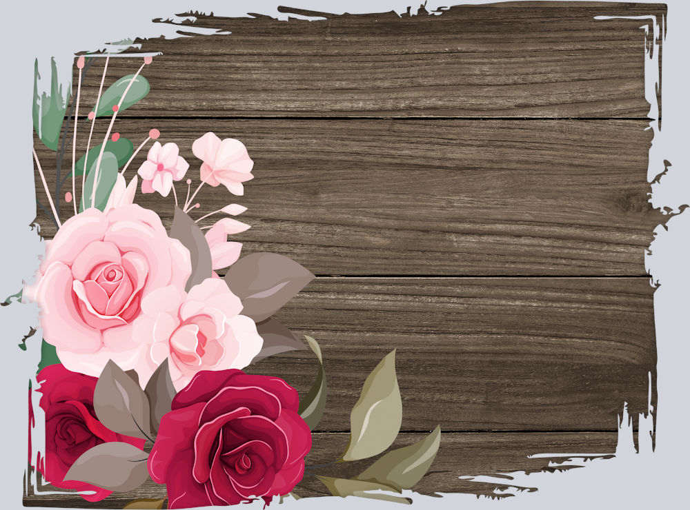 Wood Rectangle 6 - STK06518