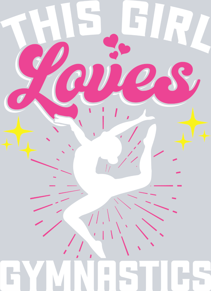 This Girl Loves Gymnastics - STK07317