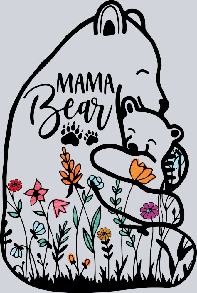 Mama Bear Flowers - STK03951