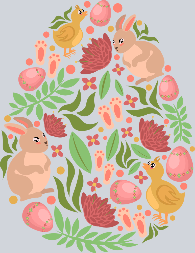 Spring Easter Egg - STK07025