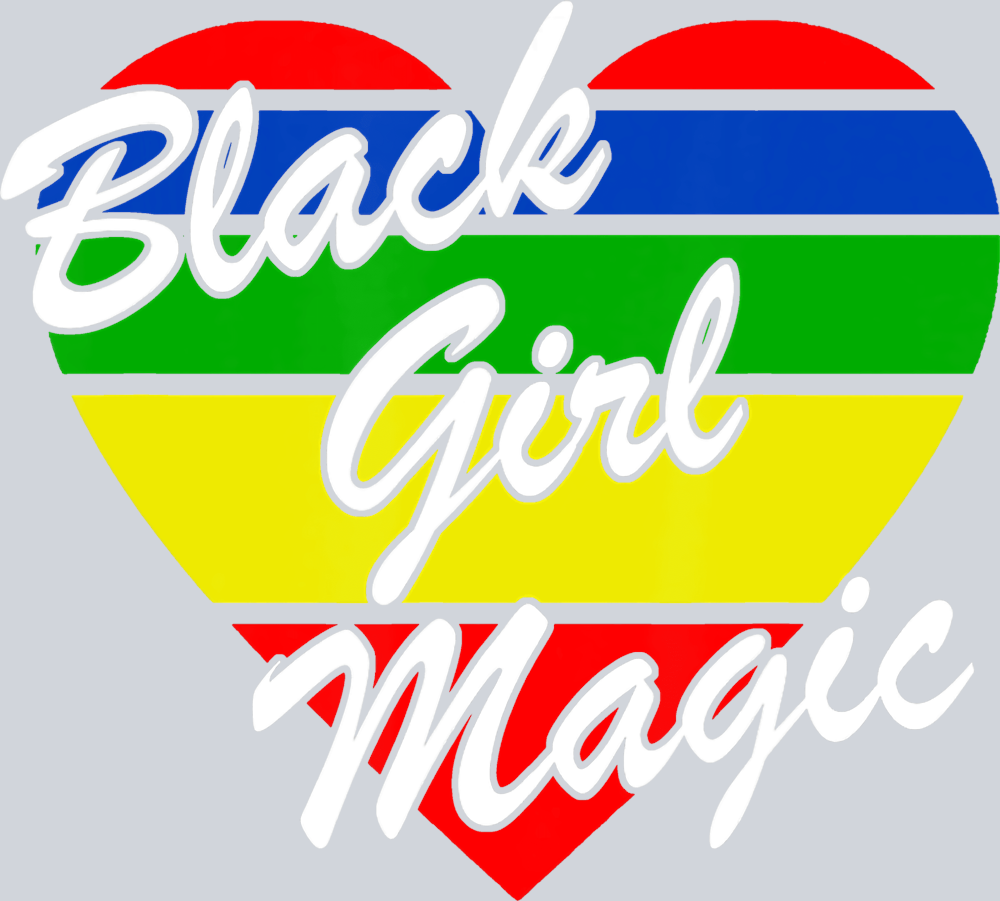 Black Girl Magic Heart - STK00634