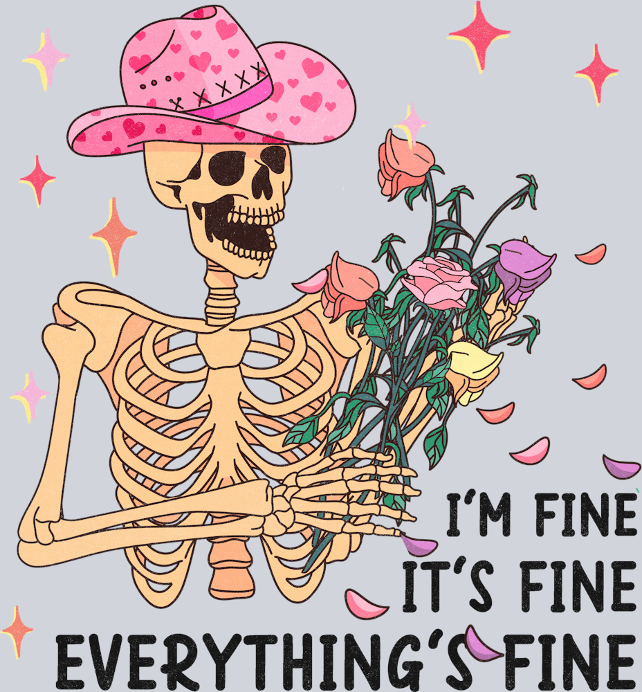 Skeleton It's Fine - STK05500