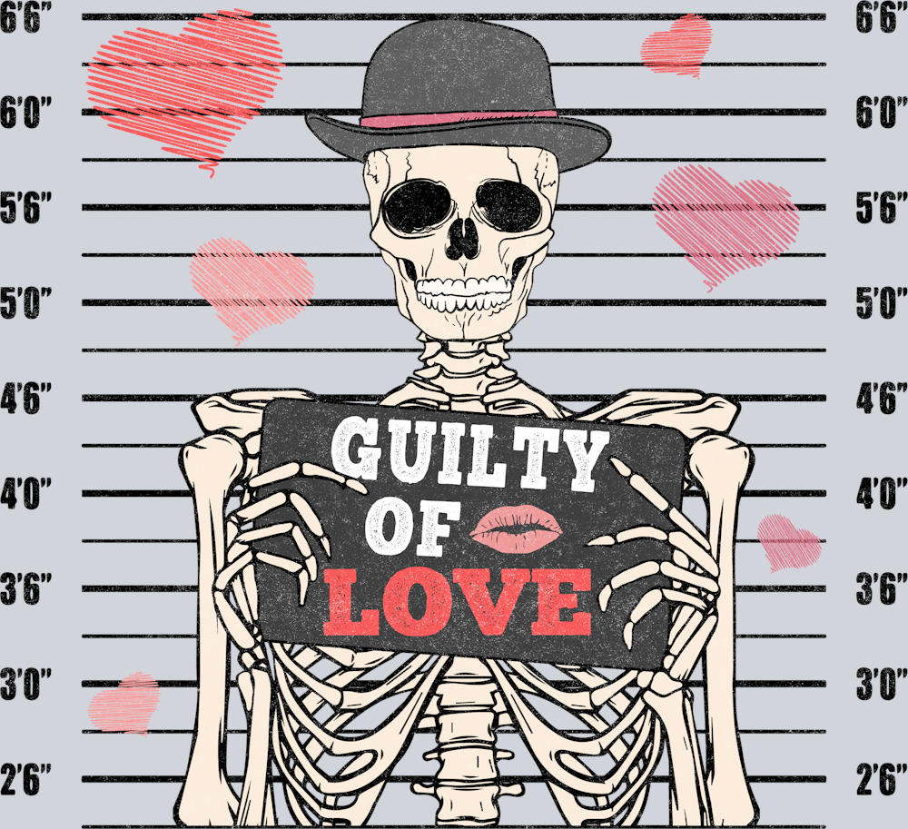 Skeleton Guilty Love - STK05497