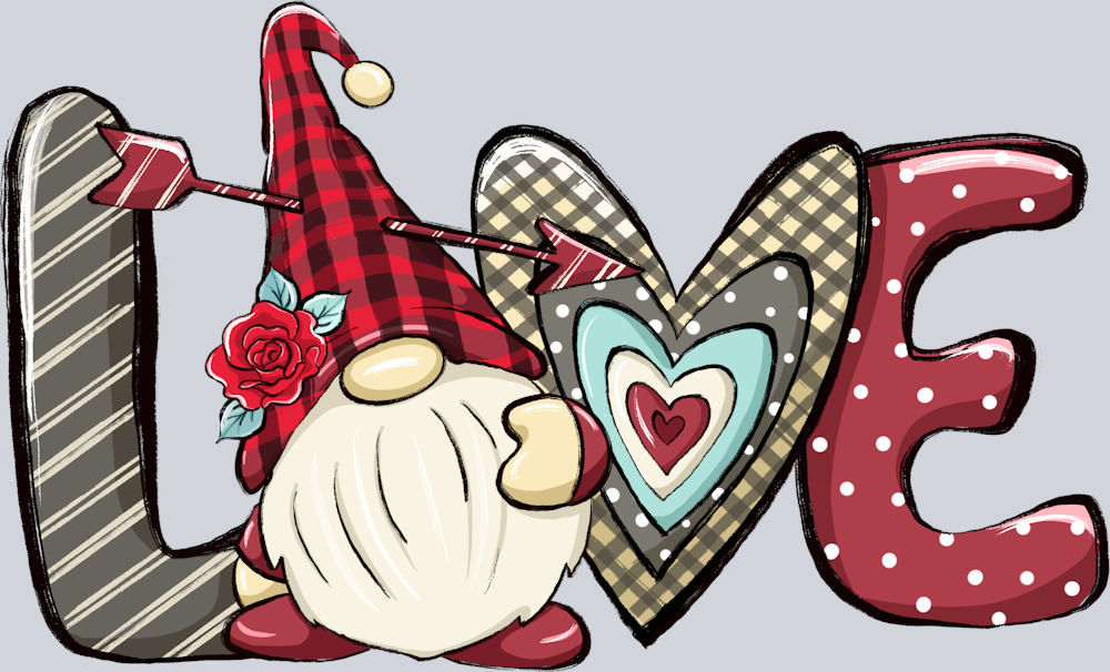 Gnome Loves Cupid - STK02308