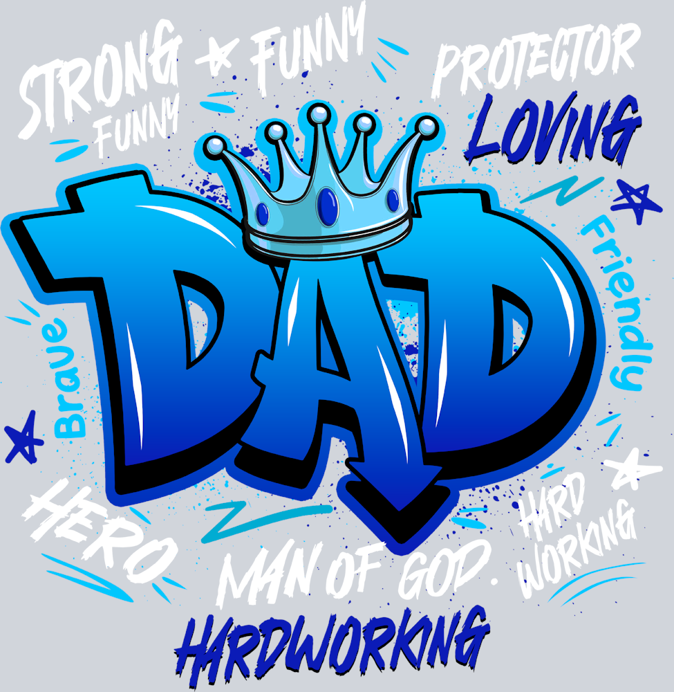 Dad Crown - White - STK01577