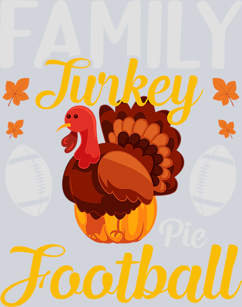 Family Turkey Football - STK01939