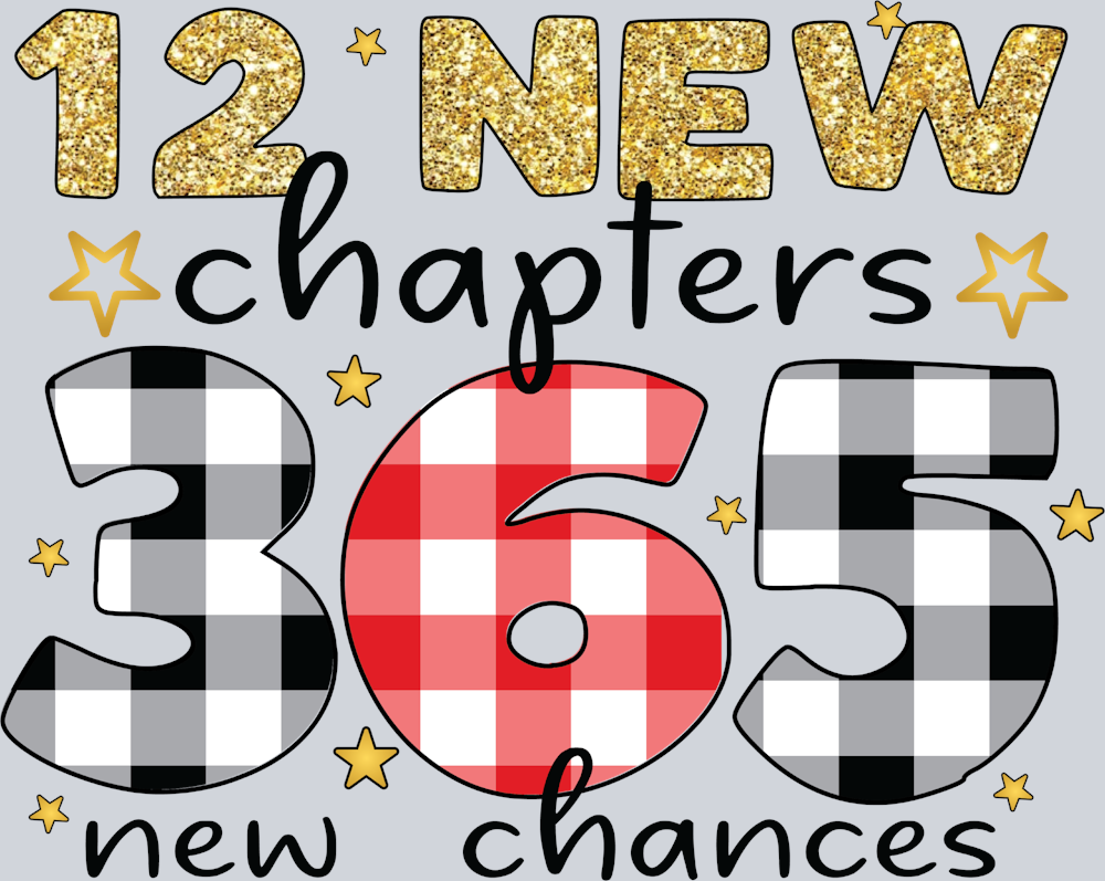 12 New Chapters Black Plaid - STK00022