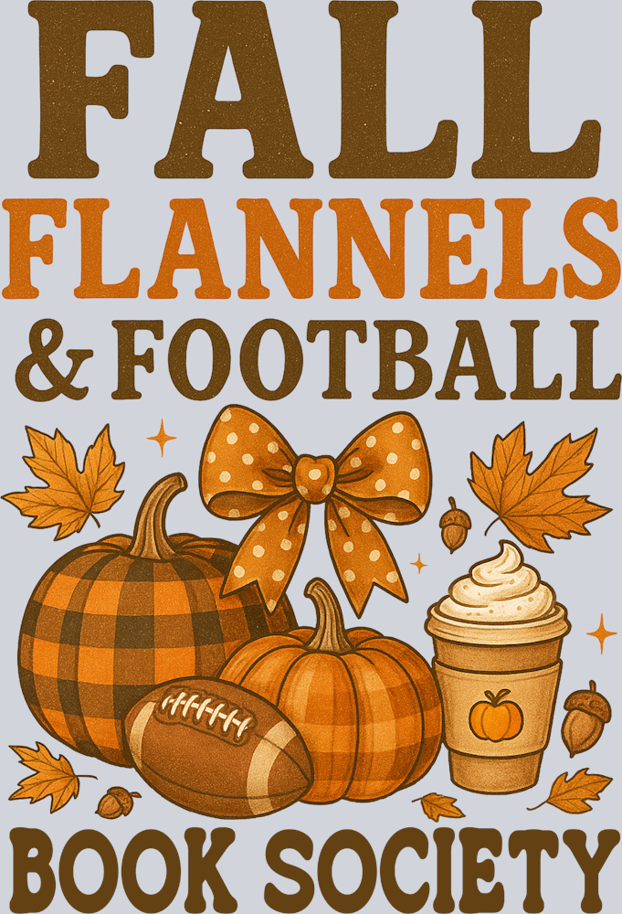 Fall Flannels and Football Book Society - STK07359