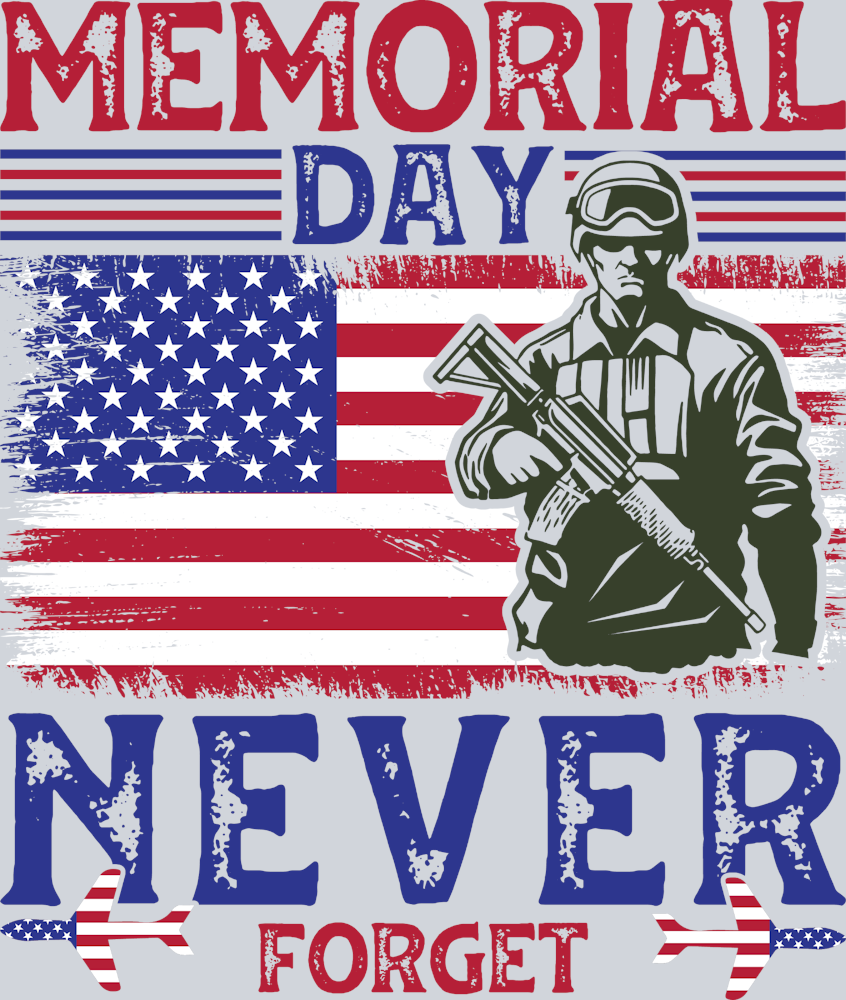 Memorial Day Never Forget - STK04179