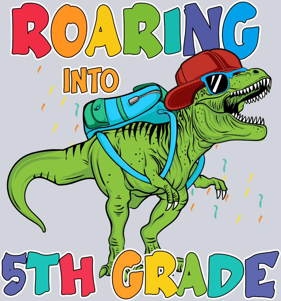 Roaring Into 5th Grade - STK05256
