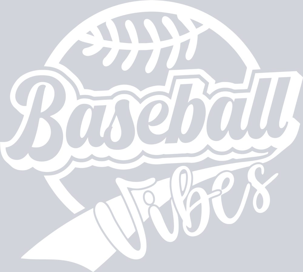 Baseball Vibes - White - STK00434