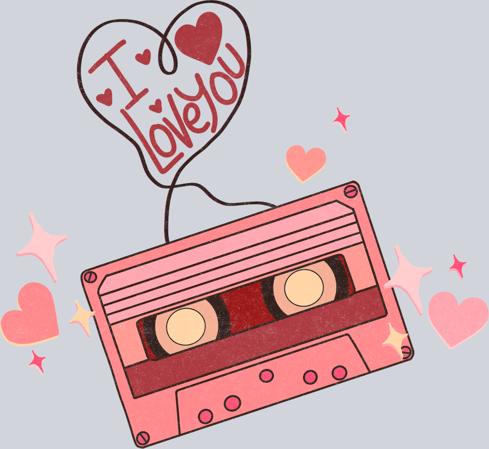 I Love You Cassette - STK02989