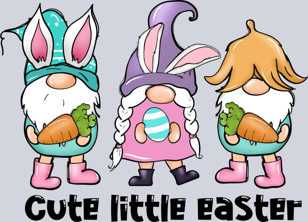 Cute Little Easter Gnomes - STK06964