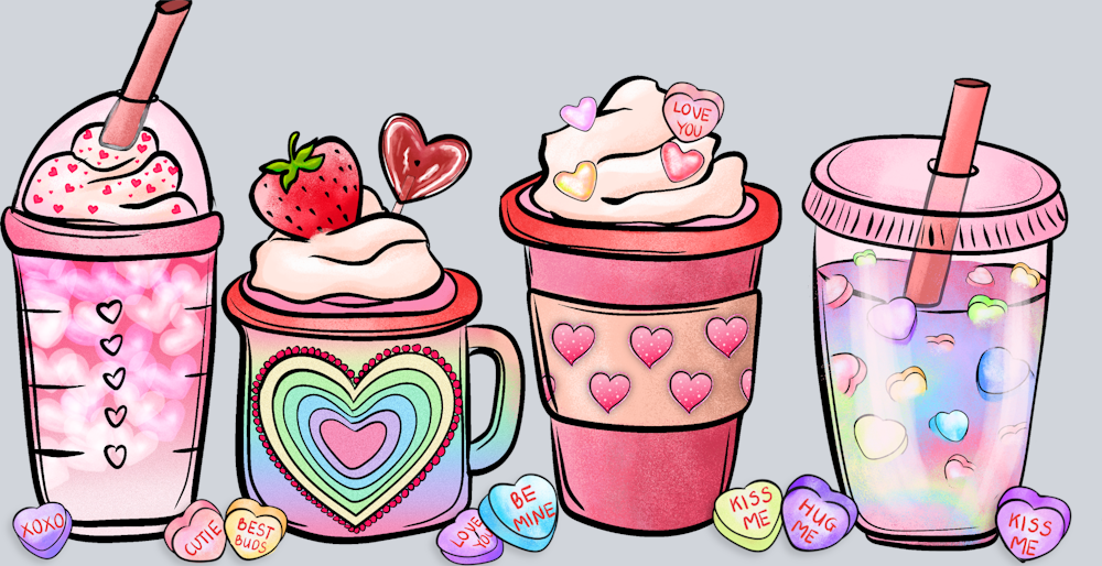 Coffee Candy Heart - STK01395