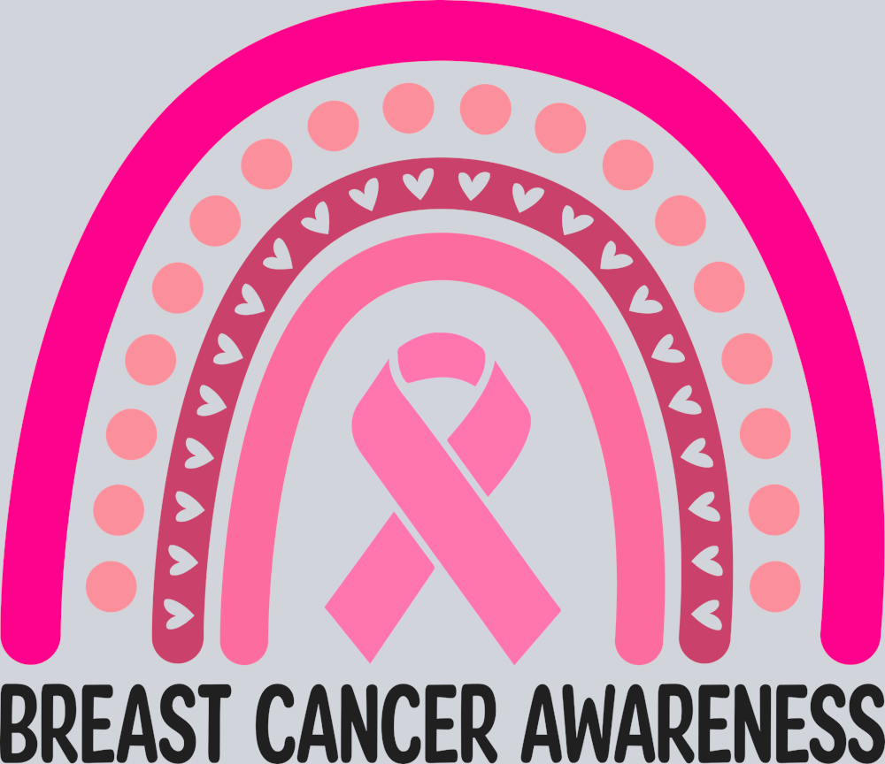 Breast Cancer Awareness Rainbow 2 - STK06832