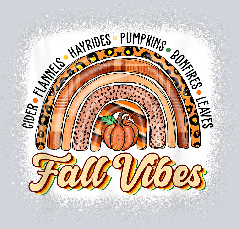 Cider Flannels Hayrides Pumpkins Bonfires Leaves - STK01347