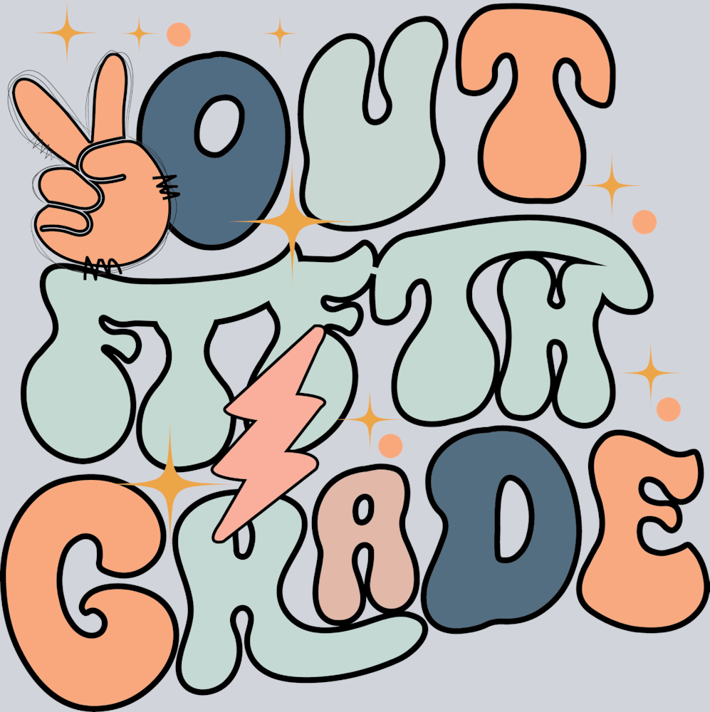 Peace Out Fifth Grade - STK04801