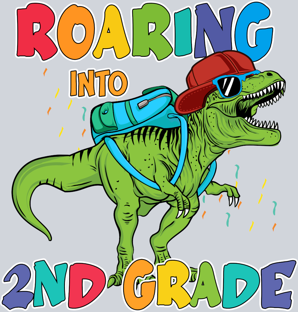 Roaring Into 2nd Grade - STK05253