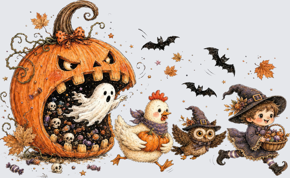 Pumpkin Chase 4 - STK08192