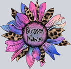 Blessed Mama Sunflower Leopard - STK01016