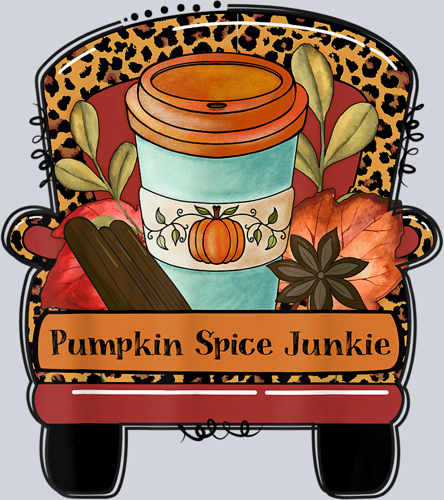 Pumpkin Spice Junkie Truck - STK05094