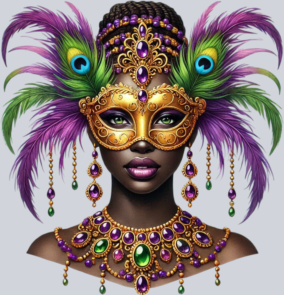 Mardi Gras Beauty 4 - STK04018
