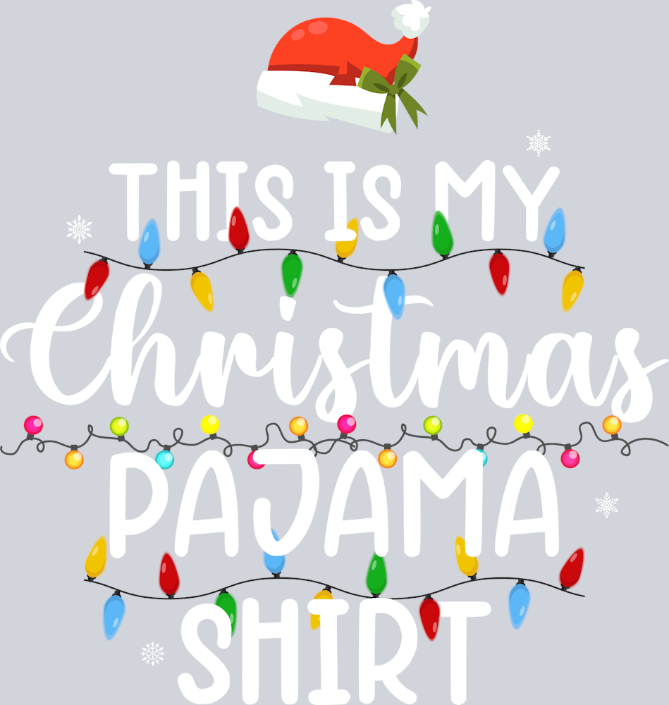 This Is My Christmas Pajama Shirt 1 - STK06118