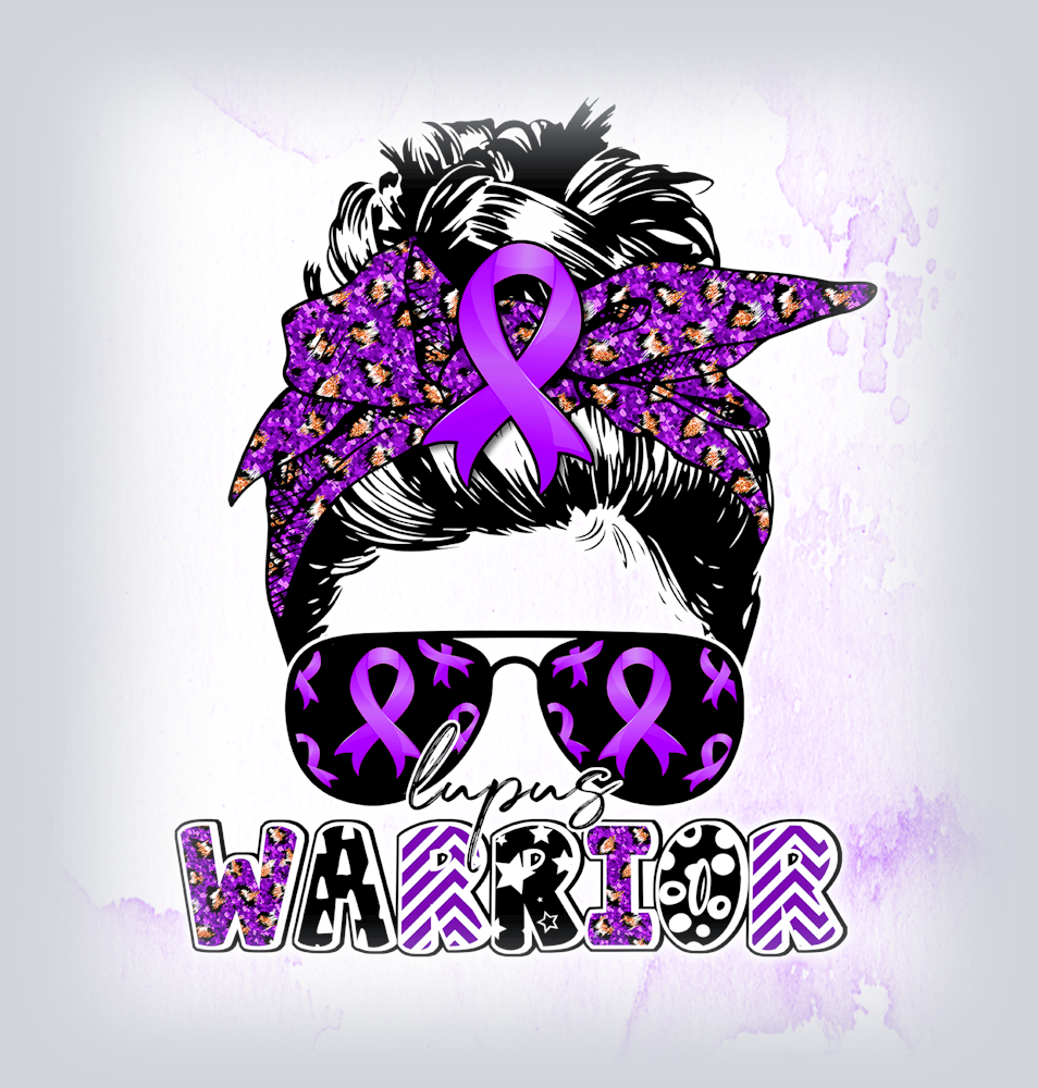 Lupus Messy Bun Warrior - STK03928