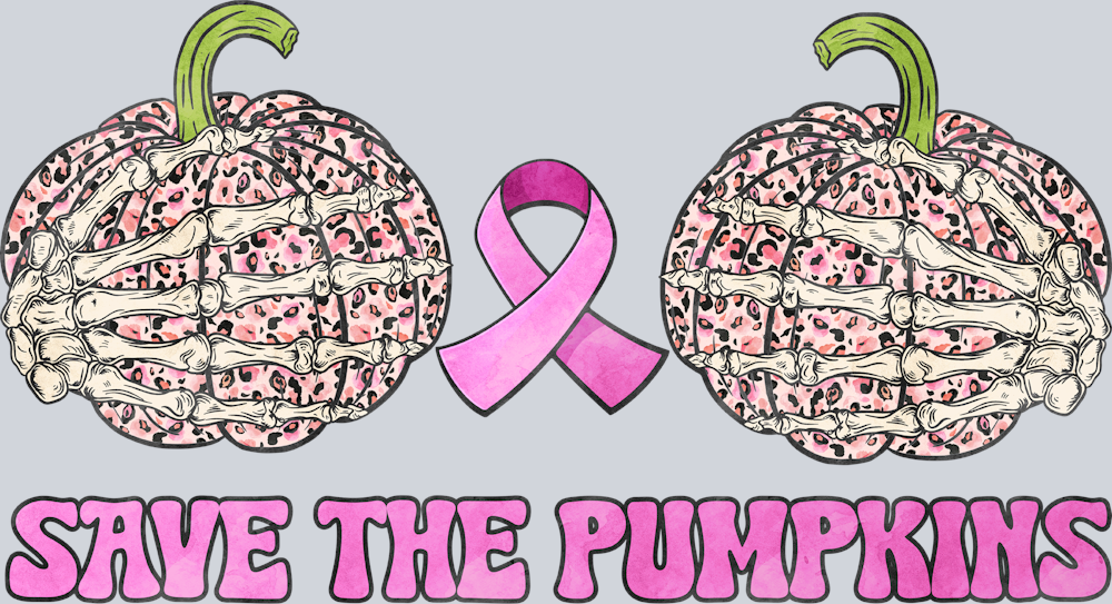 Breast Cancer Awareness Save The Pumpkins - STK01149