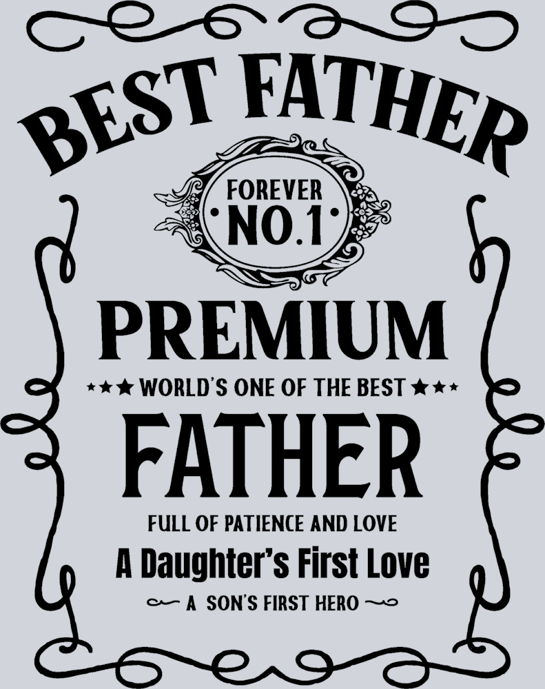 Fathers Day Black - STK01951