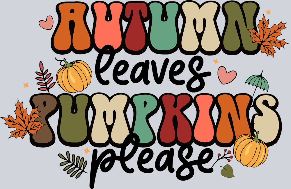 Autum Leaves and Pumpkin Please 1 - STK07118