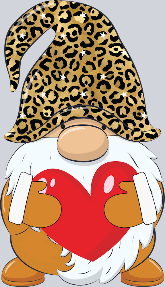 Gnome Orange Leopard - STK02321