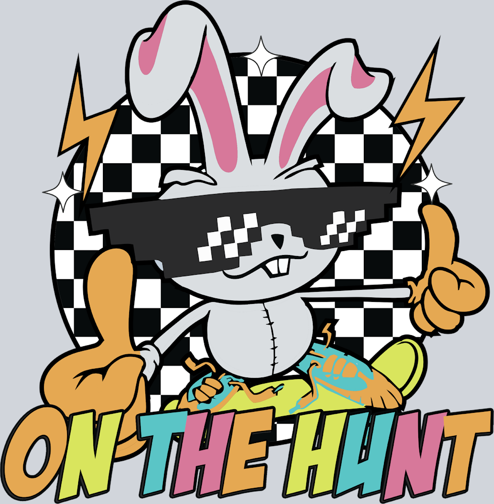 Cool Rabbit On The Hunt - STK01434