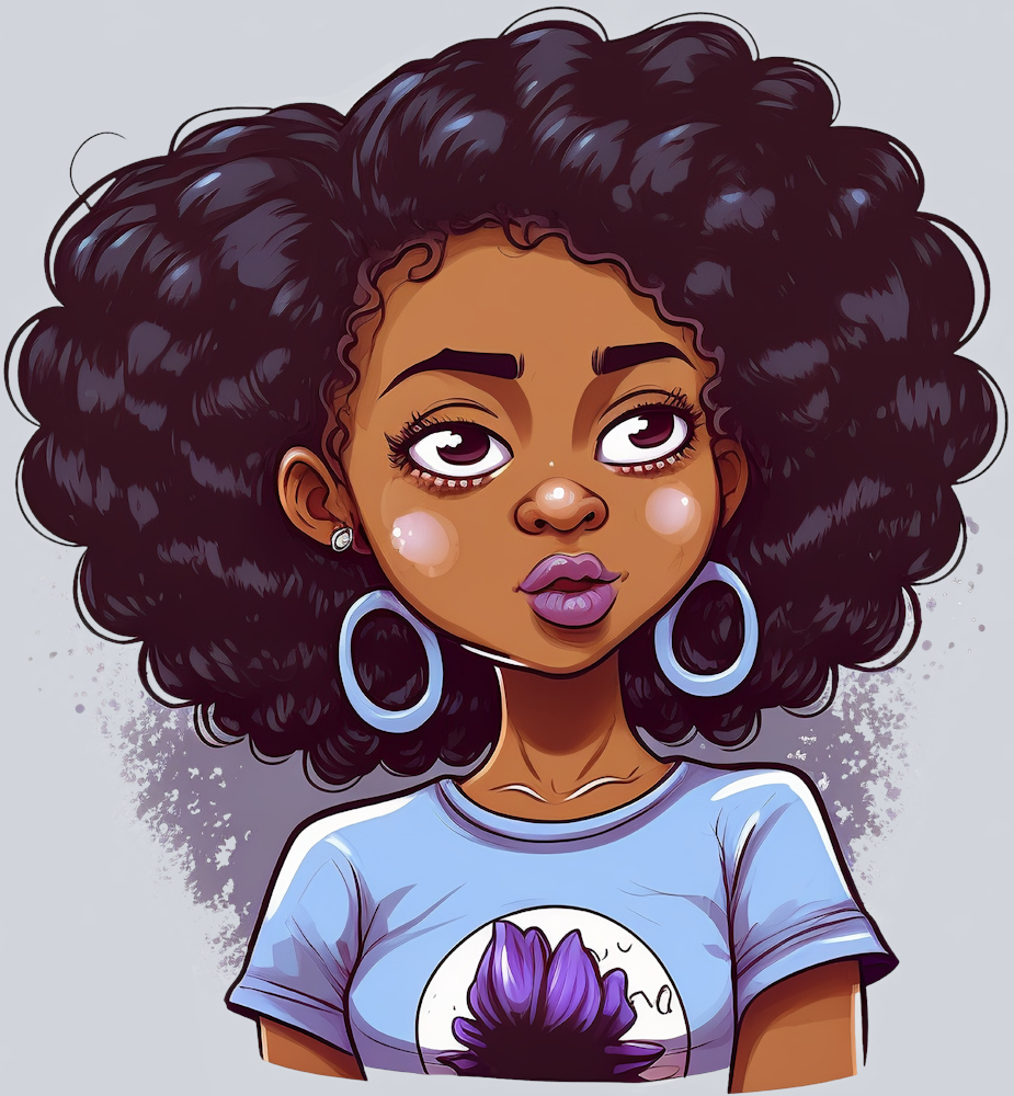 Black Woman Just Me - STK00979