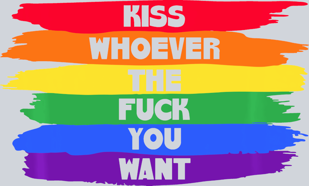 Kiss Whoever The Fuck You Want 2 - STK03493