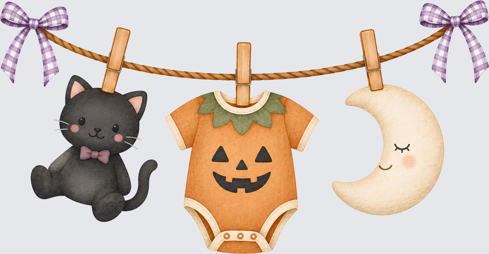 Spooky Clothesline 6 - STK08260