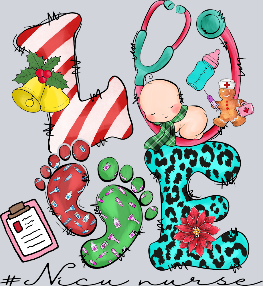 Love Christmas Nicu Nurse - STK03710