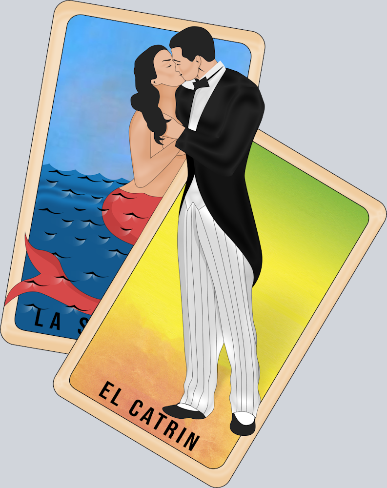 El Catrin Kissing - STK01837