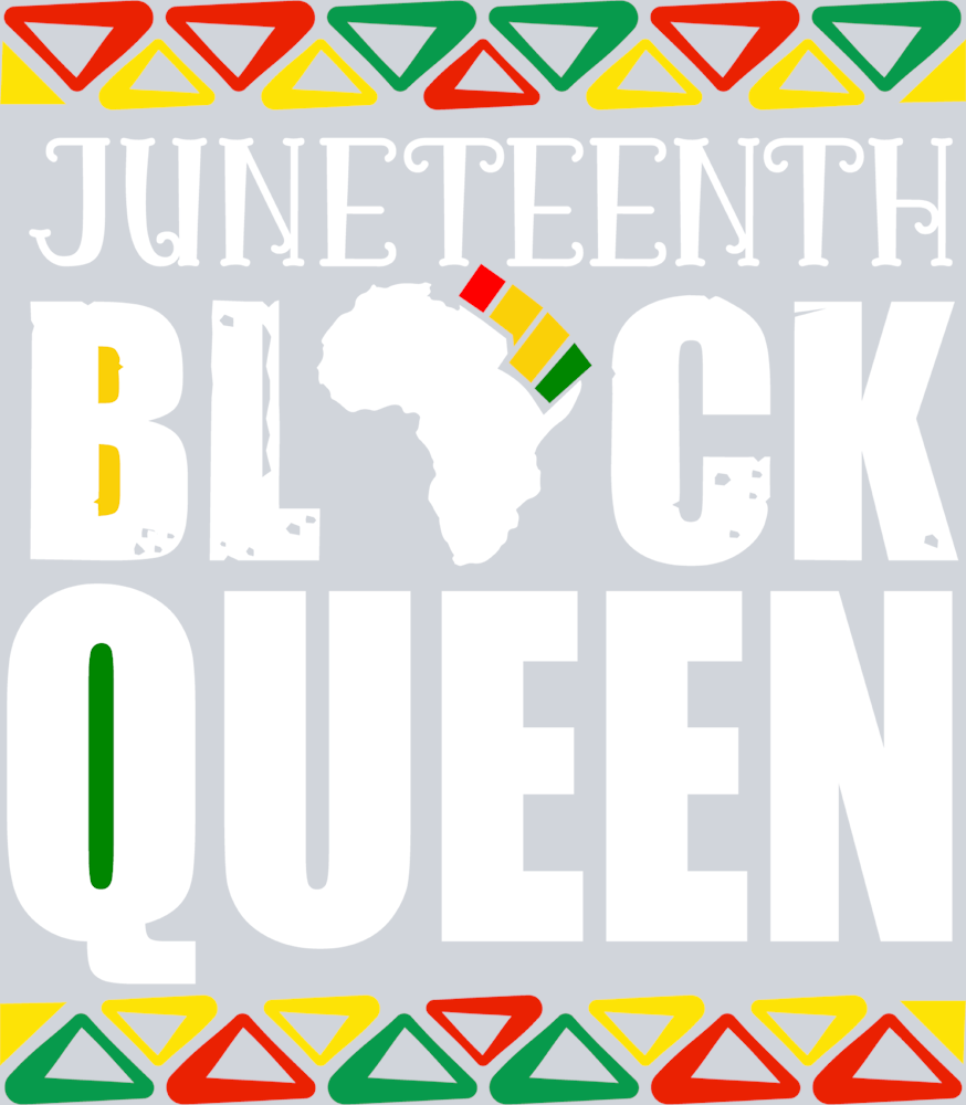 Juneteenth Black Queen Fist - STK03361