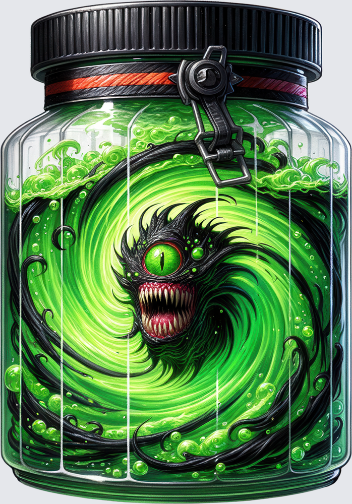 Halloween Jar 14 - STK08045