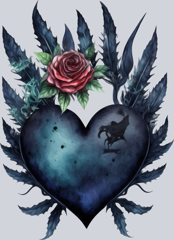 Goth Heart 2 - STK02397