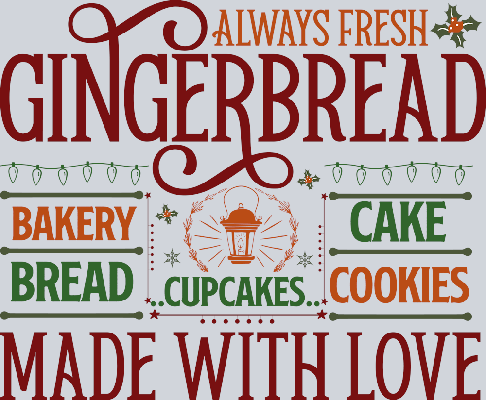 Vintage Always Fresh Gingerbread - STK06311