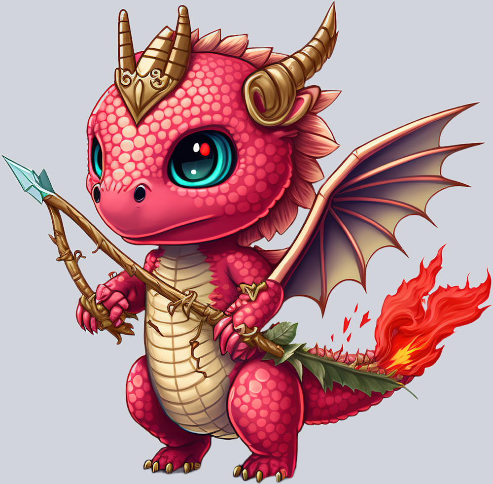 Cute Baby Dragon 4 - STK01502