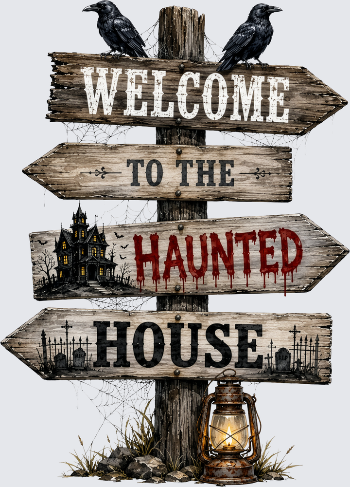Welcome To The Haunted House - STK08354