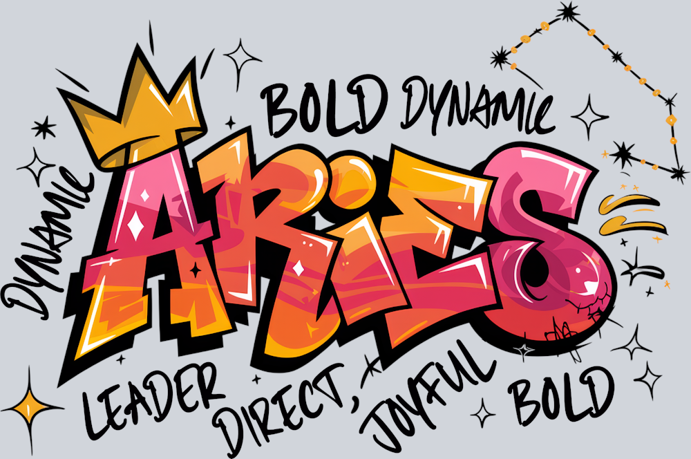 Aries Graffiti - STK00292