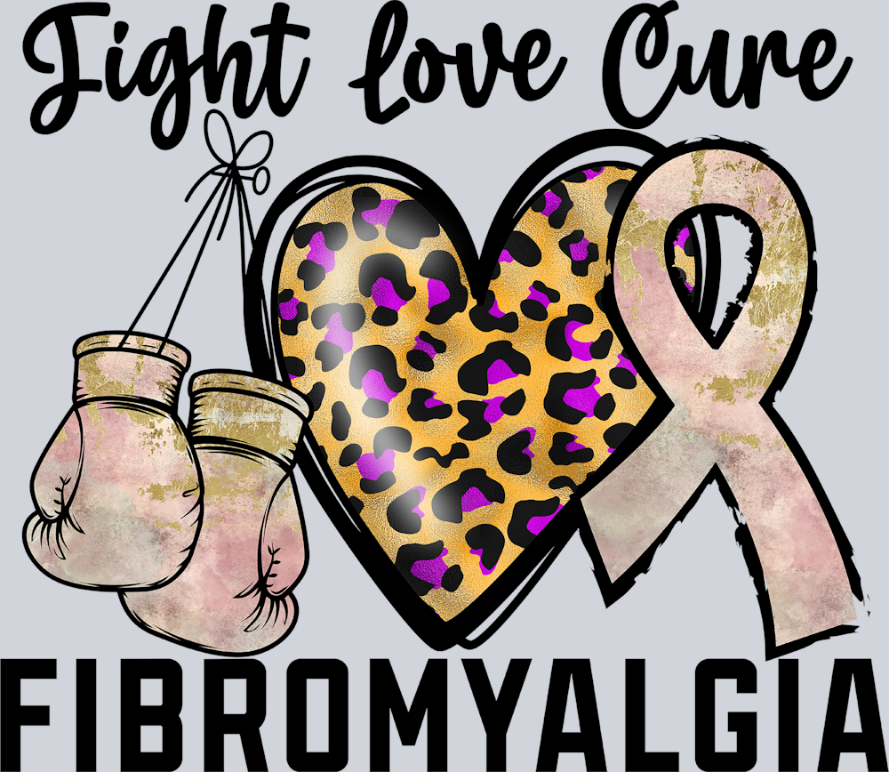 Fight Love Cure Fibromyalgia - STK06804