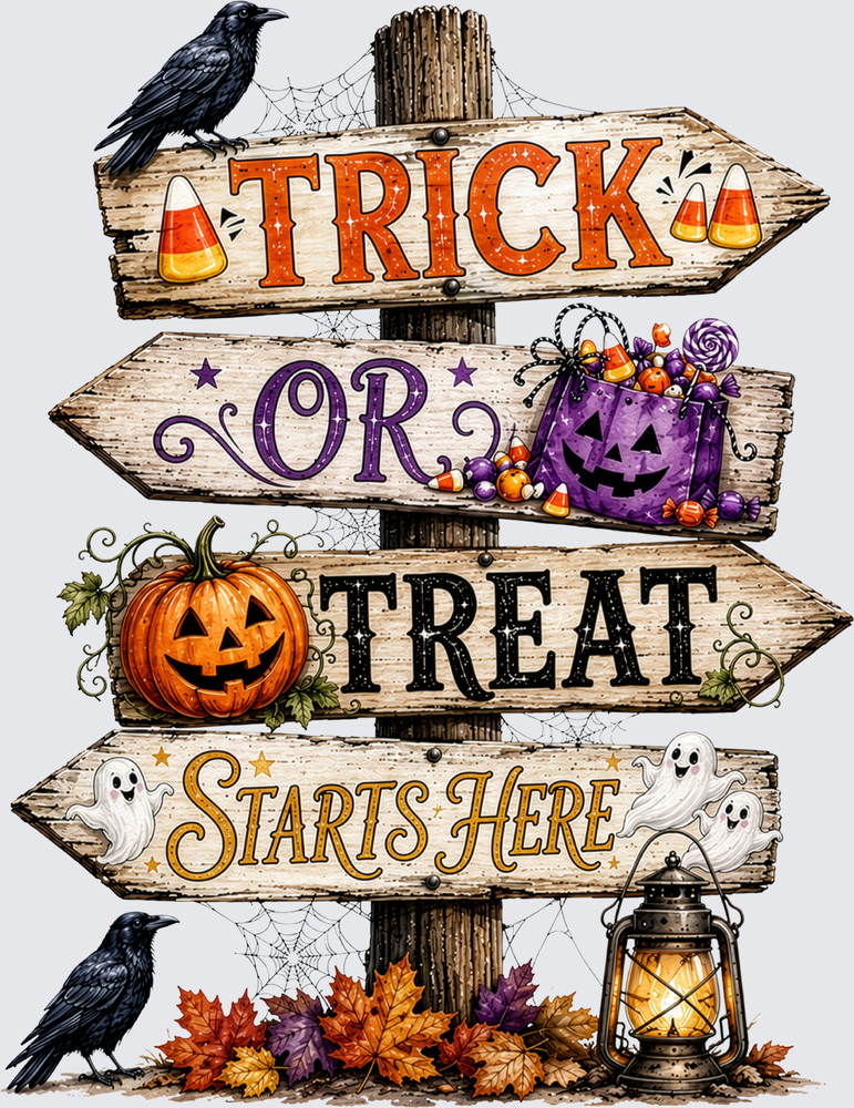 Trick Or Treat Starts Here - STK08337