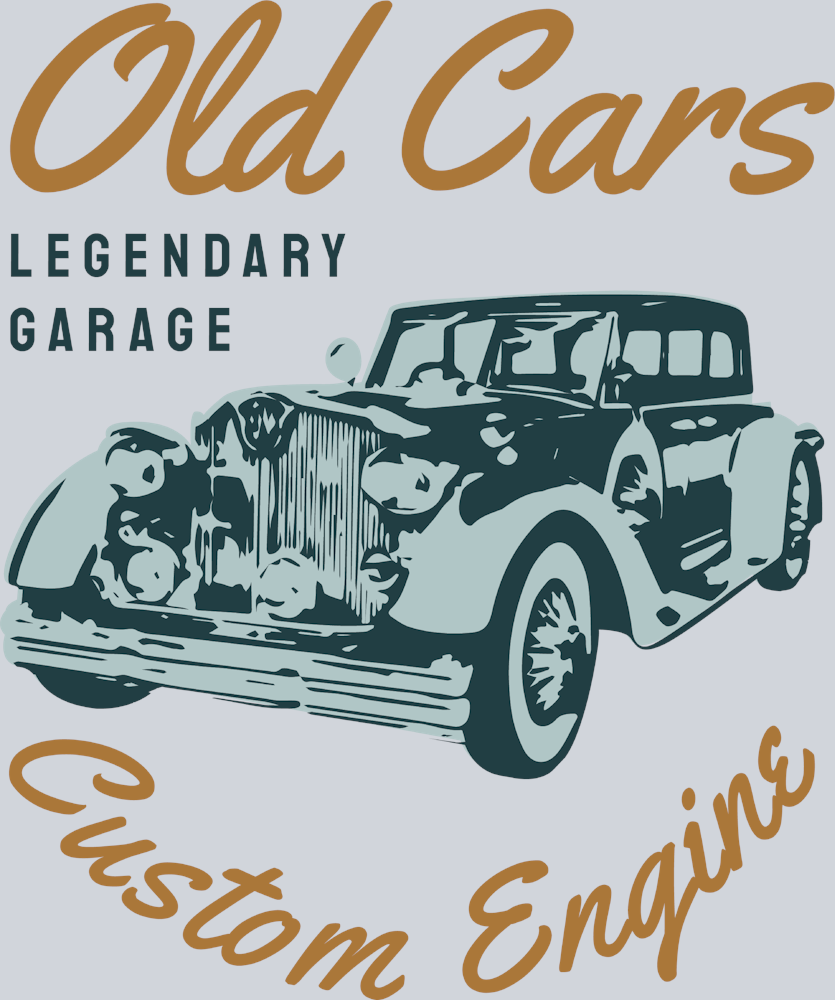 Old Cars Custom Engine 1 - STK04586